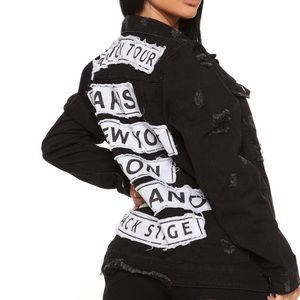Fashion Nova- Fashion Tour II Denim Jacket